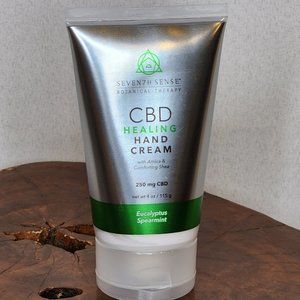 Seven7h Sense CBD Healing Hand Cream in Eucalyptus Spearmint